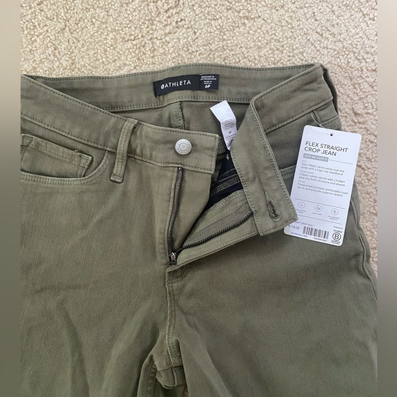 NEVER WORN ATHLETA FLEX CROP JEANS - Picture 4 of 4